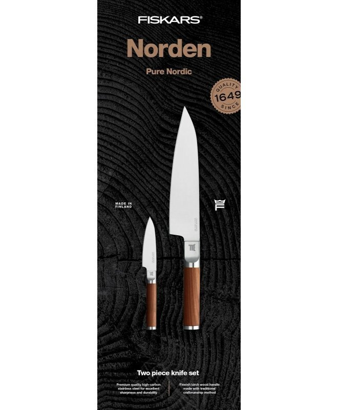 Knife set Fiskars Norden 1026425, 2 pcs. 1026425 buy in the online