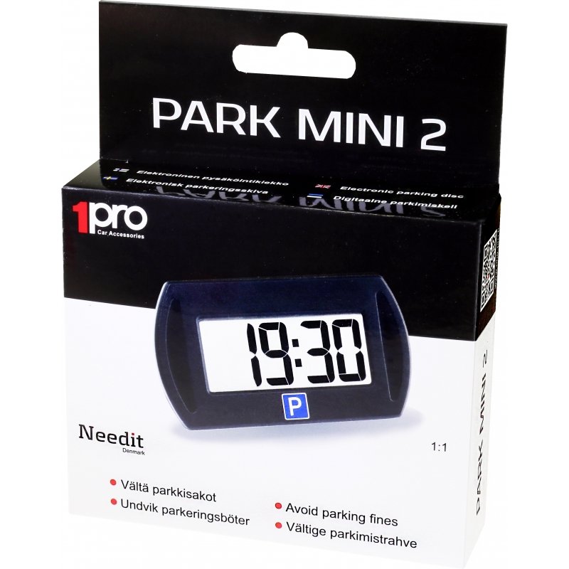 Needit Park Micro Digital Parking Disc with Approval (Blue) - Micro :  : Automotive