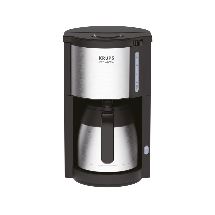 Krups KM305D ProAroma filter coffee machine with thermos black