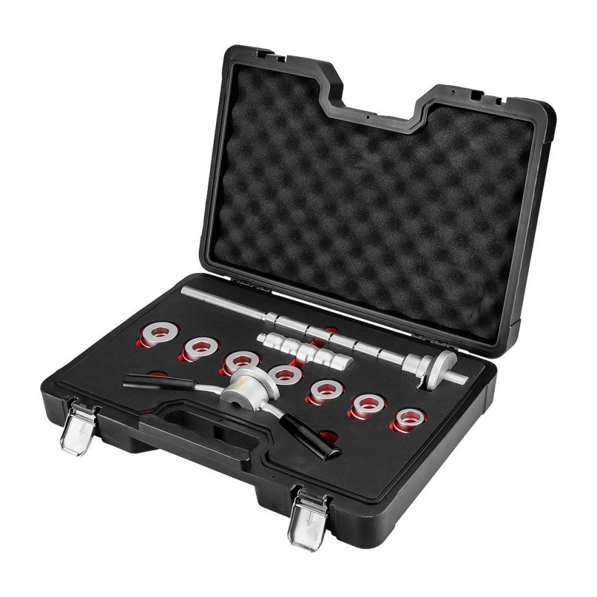 Neo A set of tools for mounting and dismounting bearing heads of frames