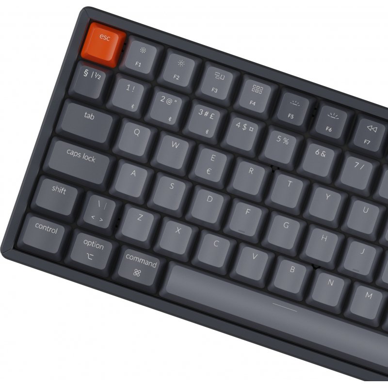 Keychron K4 V2 RGB Aluminum Hot Swap mechanical keyboard, Gateron Brown