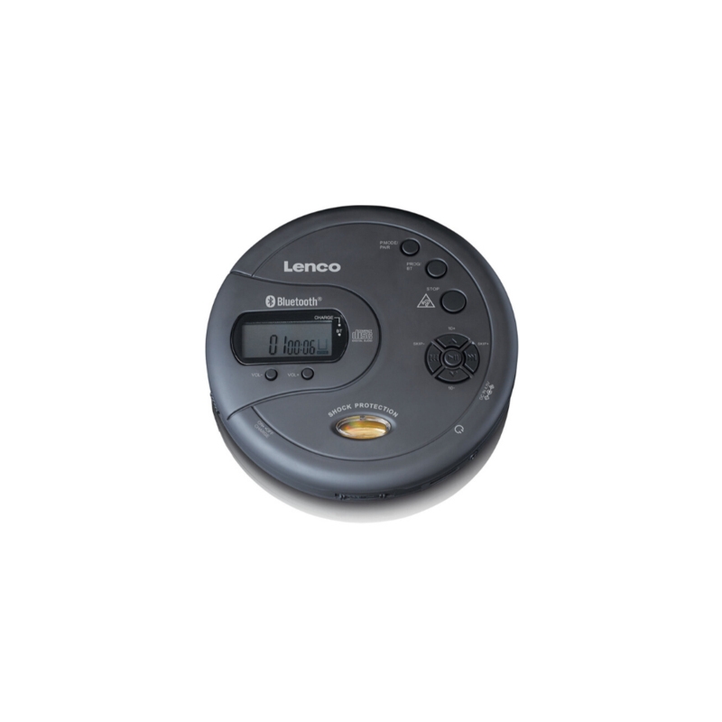Lenco CD-300 MP3 player Black CD-300BK buy in the online store at Best  Price