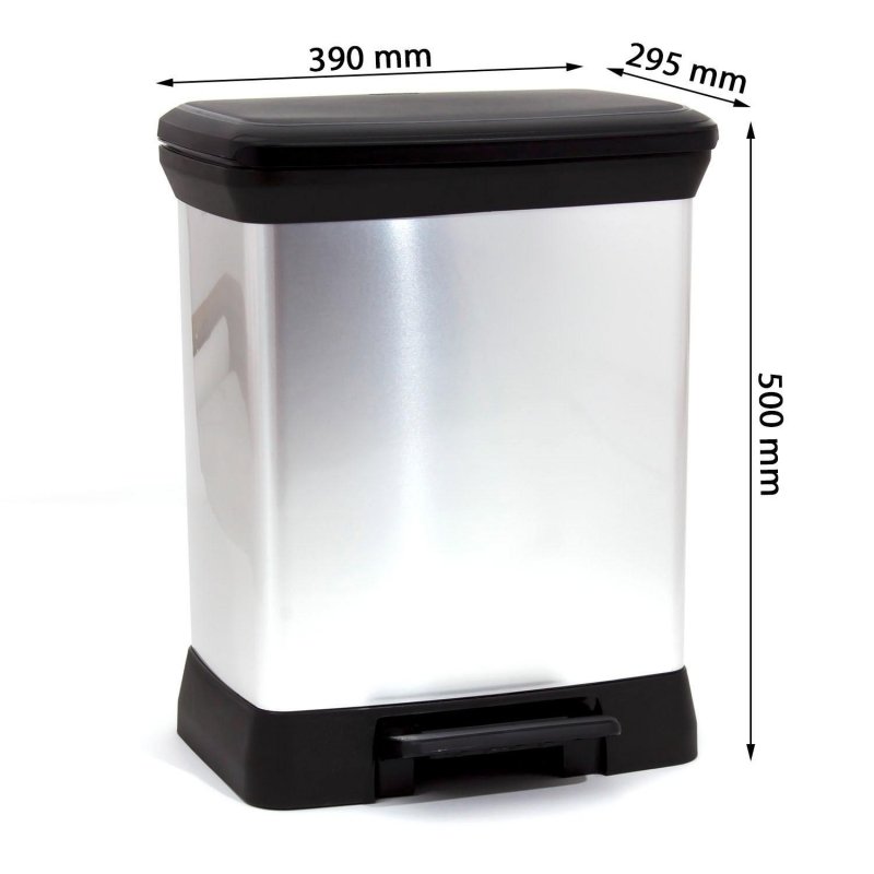 Metallic Curver Deco Bin 30L trash can buy in the online store at Best