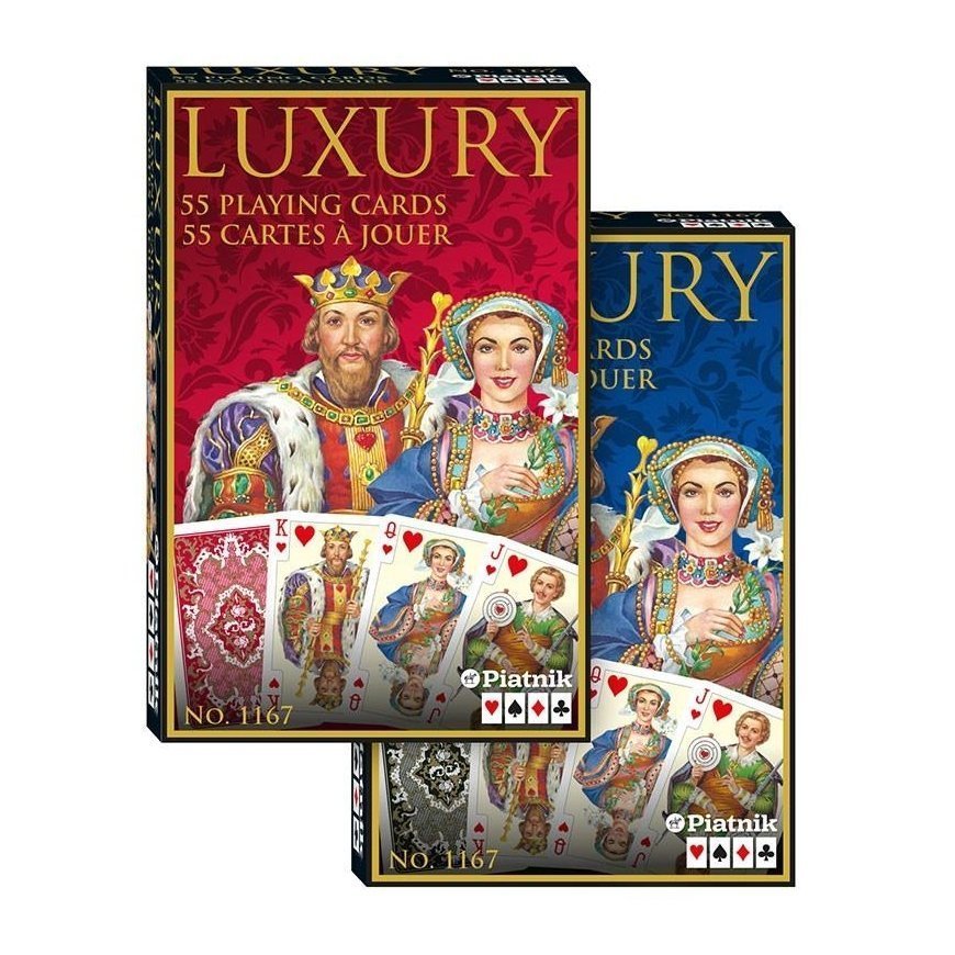 Piatnik Kortos one deluxe deck of 55 cards 9001890116711 buy in
