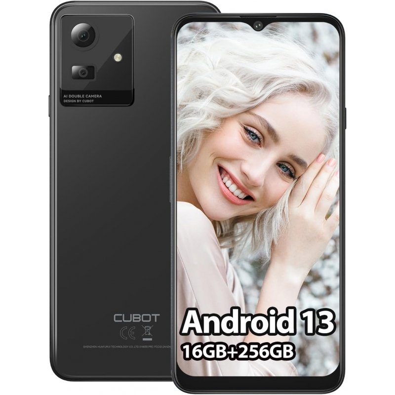 Cubot Note 50 DS 16GB/256GB Black EU buy in the online store at Best Price