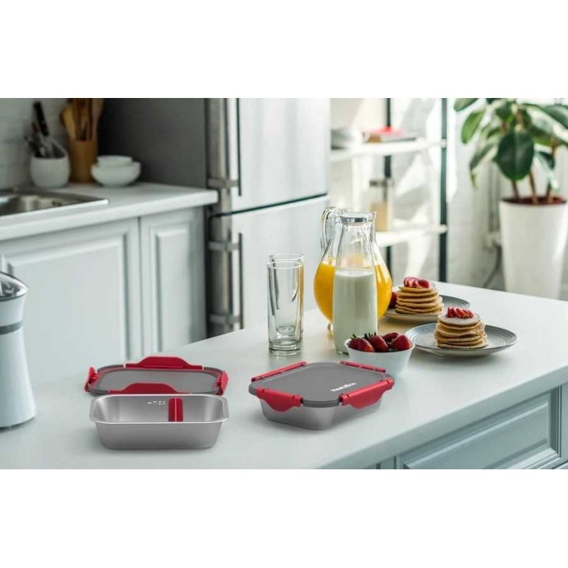 Set of containers HEATSBOX INNER DISH SET for HeatsBox GO/PRO/STYLE/STYLE+  lunch boxes Silver, Graphite WFH10 buy in the online store at Best Price