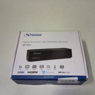 Ecost customer return Strong SRT8213 DVBT2 Decoder TNT Full HD DVBT2  Compatible with HE EC/68312875 buy in the online store at Best Price