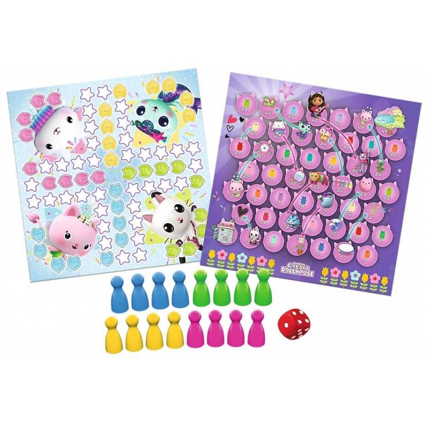 GABBY´S DOLLHOUSE TREFL GABBY´S DOLLHOUSE Board game 2 in 1 02590 buy